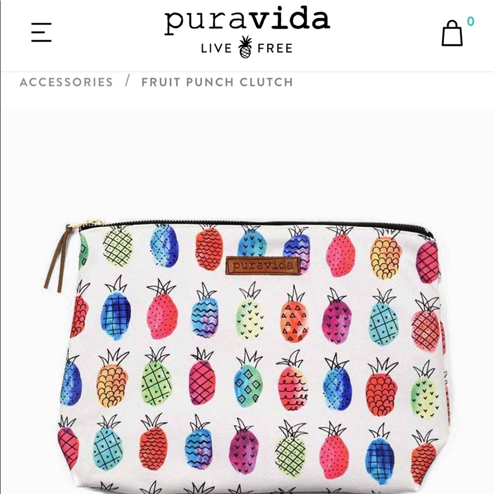 Pura Vida Fruit Punch Clutch